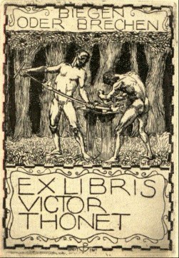 10 Viktor Exlibris (1910) P. Breithut