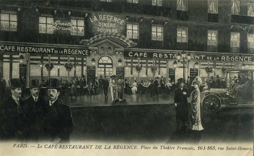 Cafe de la Regence exterior