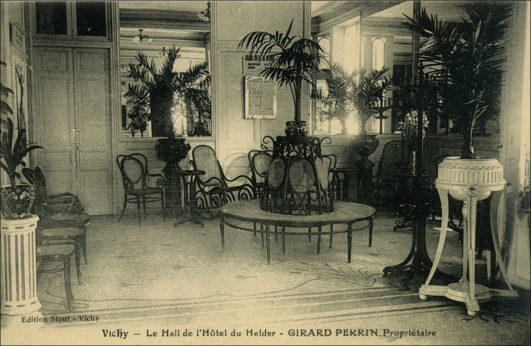 Hall del hotel de Helder