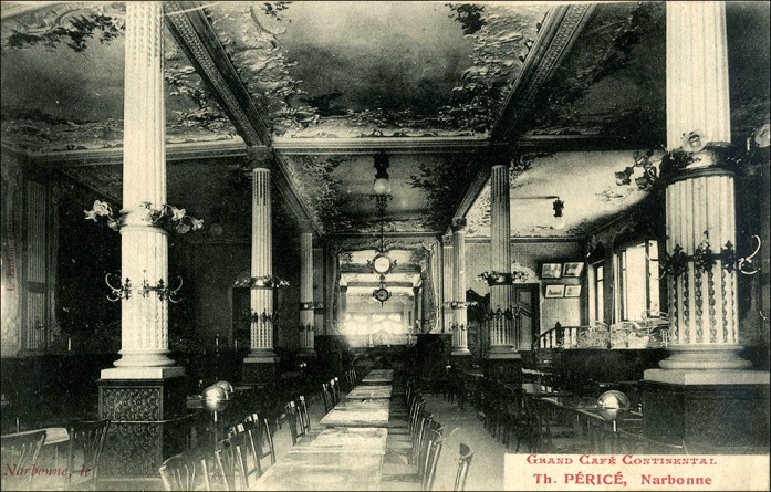 Narbone Cafe Continental interior