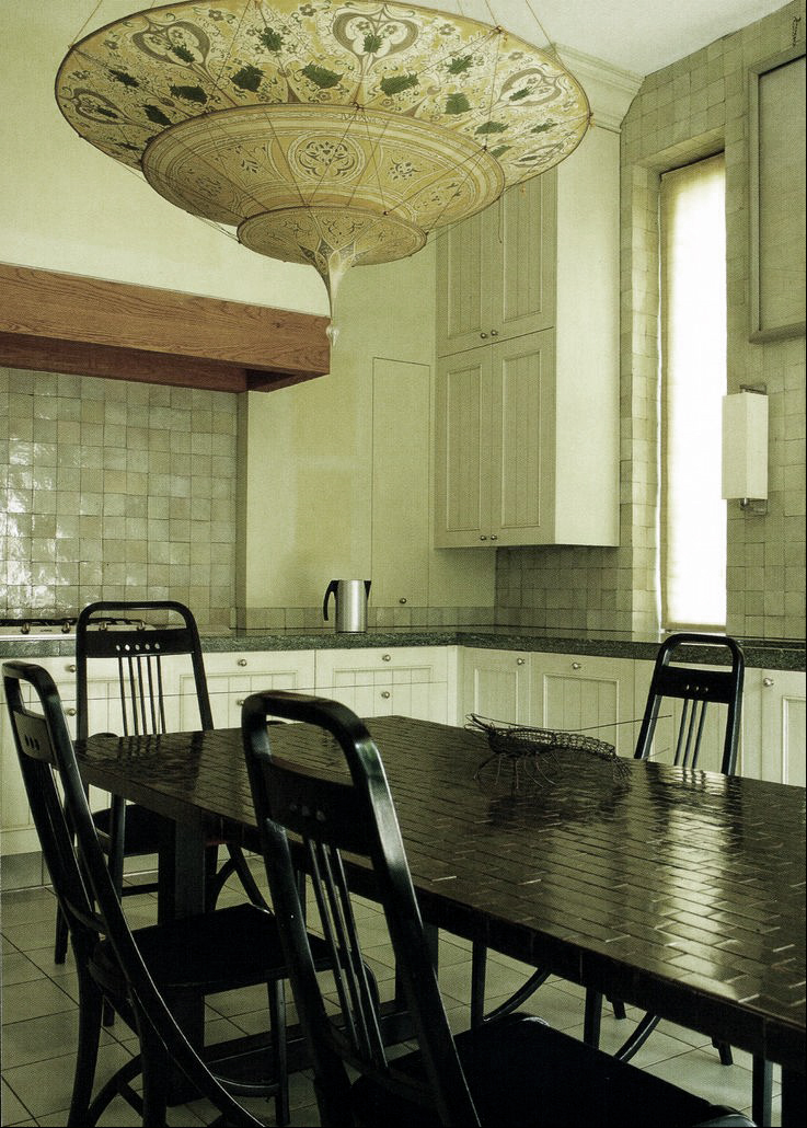 The Kitchen in Jean-Jacques Hervy’s 1920s Villa, Brussels