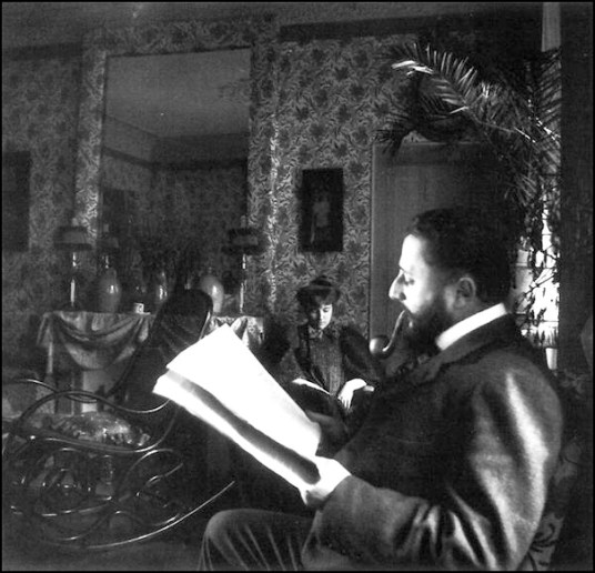 Jean Edouard Vuillard, portrait of Misia and Thadée Natanson 1890.