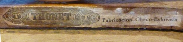 Thonet 1919-1940 Spanish - Fabricacion Ceco-Eslovaca (Brejnik)