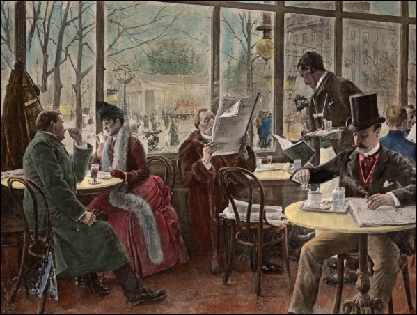 Berlin, Cafe Josty / nach Hoeniger -  -