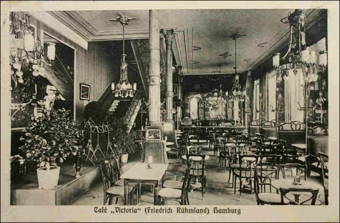 Cafe Victoria antes Kleinschmidt