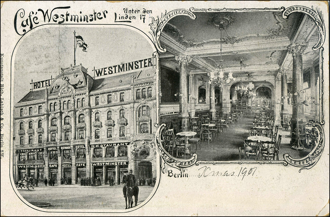 Hotel Cafe Westminster