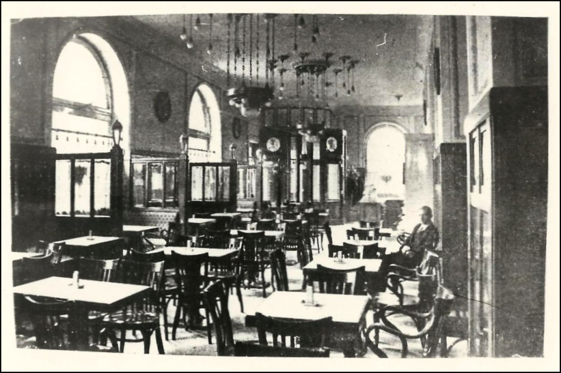Jókai park kávéház, Budapest, 1912