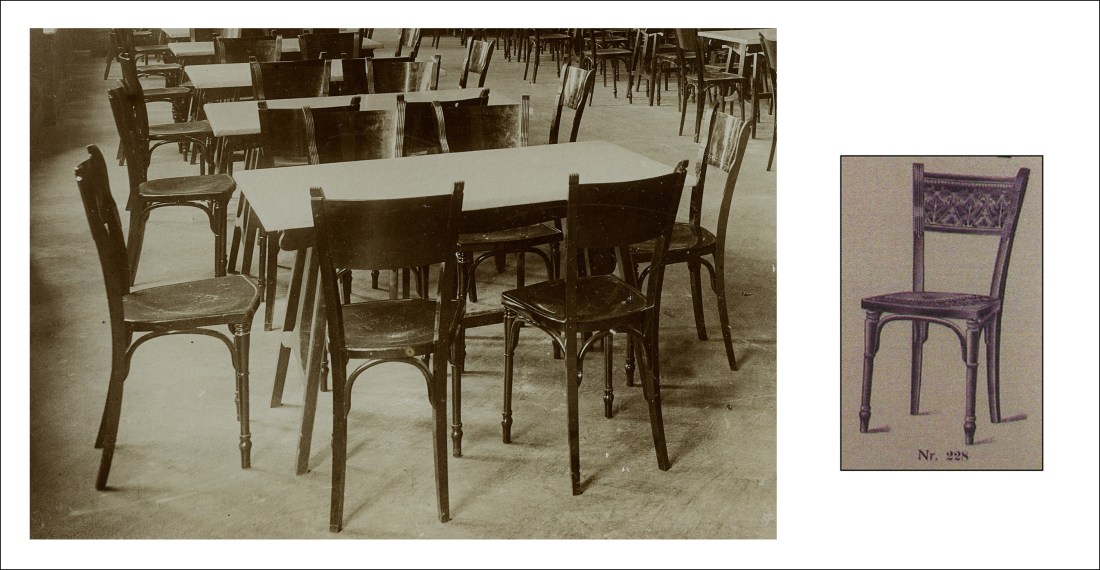 Detalle de las sillas del comedor