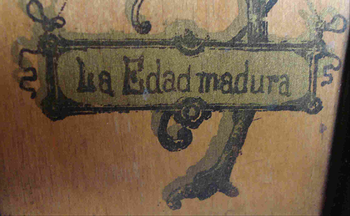 La edad madura-cartel
